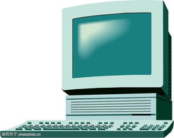 電腦0021 現(xiàn)代辦公與IT產(chǎn)品圖庫中的核心設(shè)備